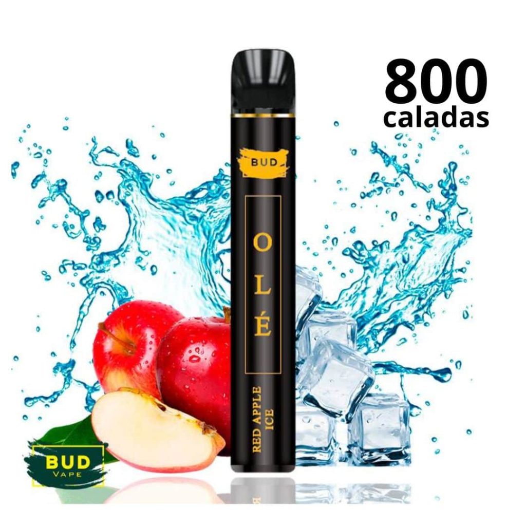 Pod desechable Bud vape olé manzana roja